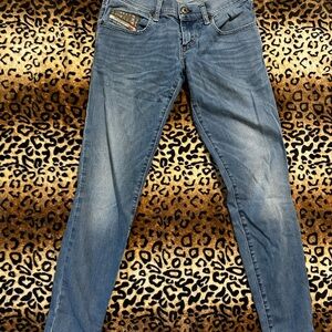 Diesel Slim Fit Blue Jeans
